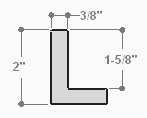 This simple, L-shape canvas floater frame features a .375 " face and deep, 1.625 " rabbet, finished with silver foil. The iridescent color varies slightly in different light, running from warm, muted gold to cool, opaque silver.

Display your favourite gallery wrapped Giclée print or painting with authentic, fine art style. These floater picture frames are ideal for medium and large canvases mounted on thick (1.5 " deep) stretcher bars.

*Note: These solid wood, custom canvas floaters are for stretched canvas prints and paintings, and raised wood panels.